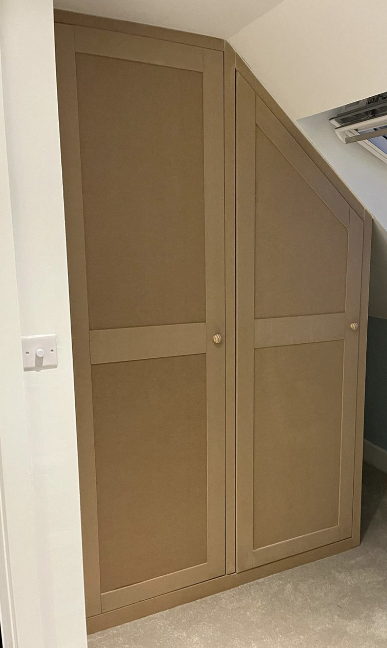 Fitted loft wardrobes in South London